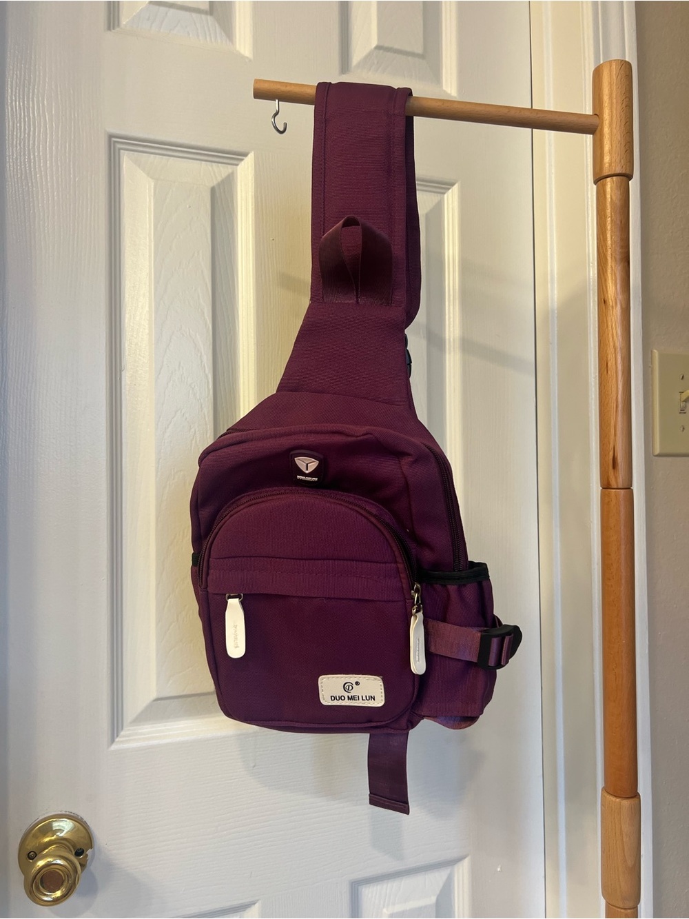 Plum Crossbody Sling Bag for Women